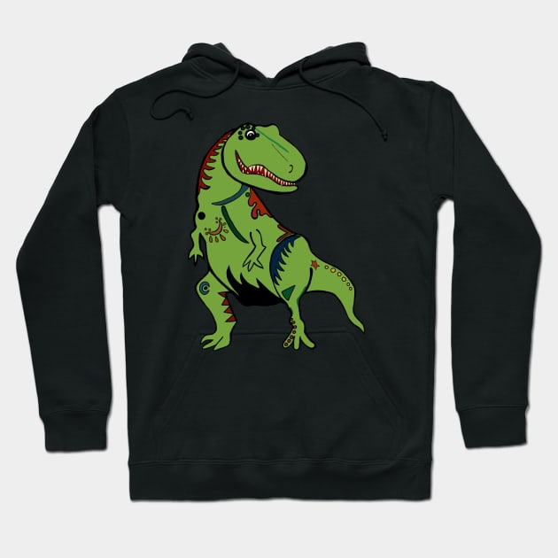 Tommy T-Rex Hoodie by JellyFish92